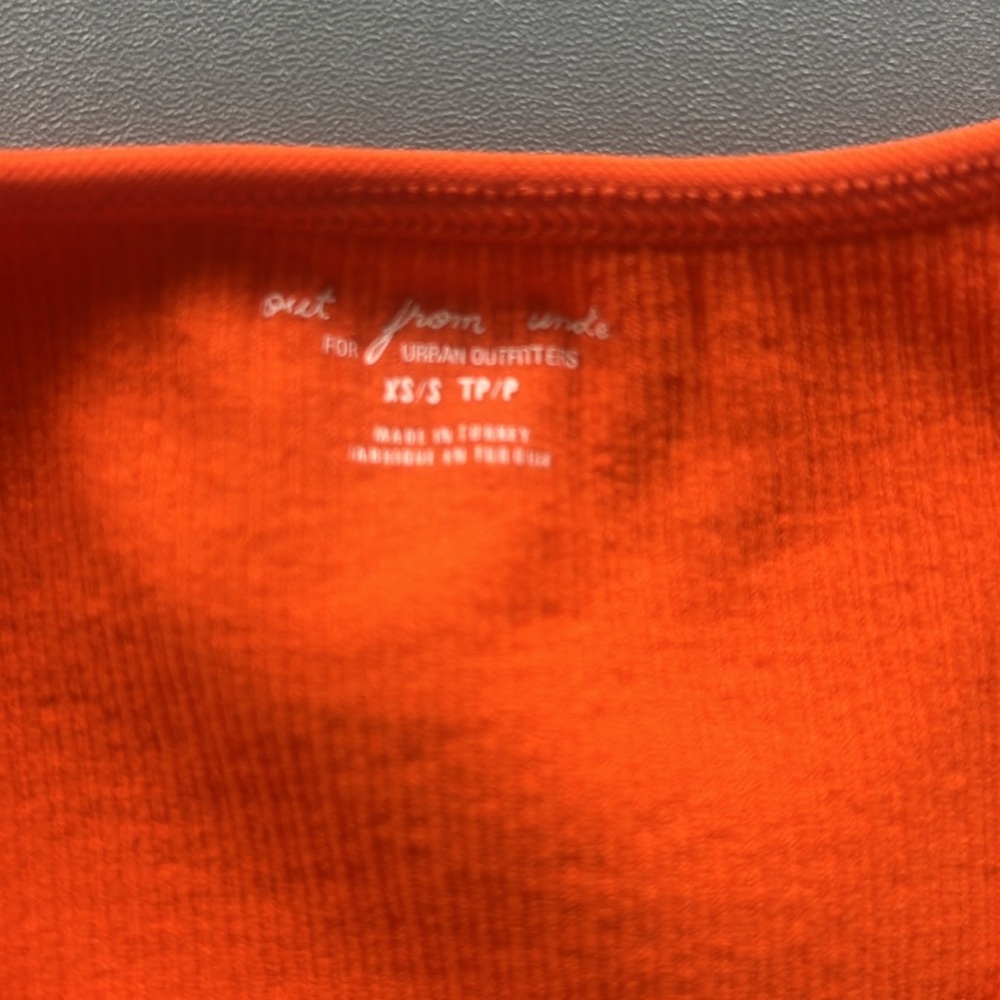Bright Orange Short Sleeve Tee - Picture 2 of 4